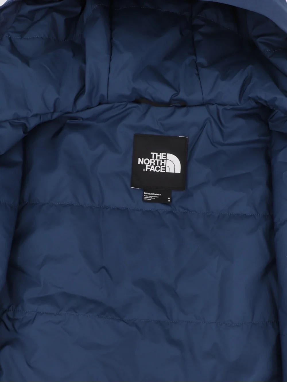 New The North Face Men’s Medium Cypress Insulated Parka Blue Black Authentic